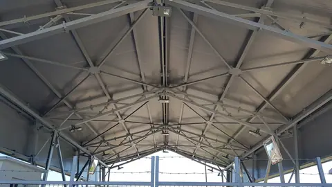 Nadstrešnica na tehničkom prolazu 4 „Aerodrom Podgorica” — fotografija 6 od 6